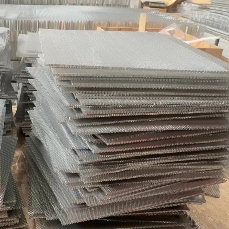 Custom Cut Aluminum Honeycomb Core For Door Filling Wall Partition Composite Panel Core