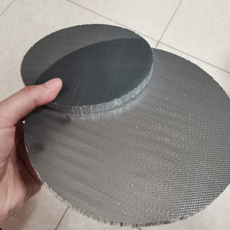 Custom Circular Ring Black Anodized Aluminum Honeycomb Anti-Glare Grid For LED Stage Fill Light