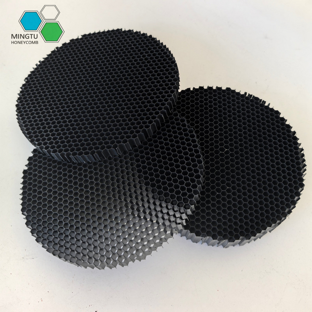 Black Aluminum Honeycomb Core for Lighting Anti-Glare / Light Control