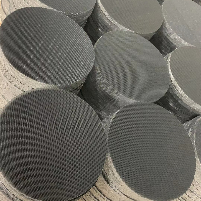 Custom Circular Ring Black Anodized Aluminum Honeycomb Anti-Glare Grid For LED Stage Fill Light