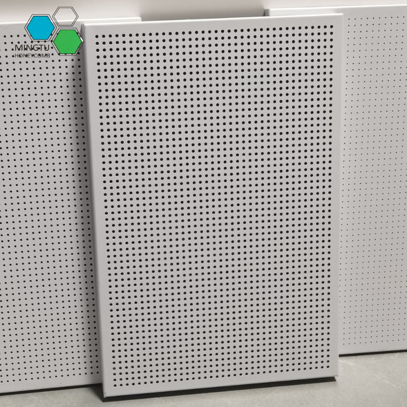 Custom Micro Perforated Aluminum Honeycomb Panel, Grade A Fireproof Acoustic Honeycomb Board for Concert Hall & Meeting Room