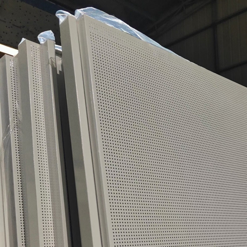 Custom Micro Perforated Aluminum Honeycomb Panel, Grade A Fireproof Acoustic Honeycomb Board for Concert Hall & Meeting Room